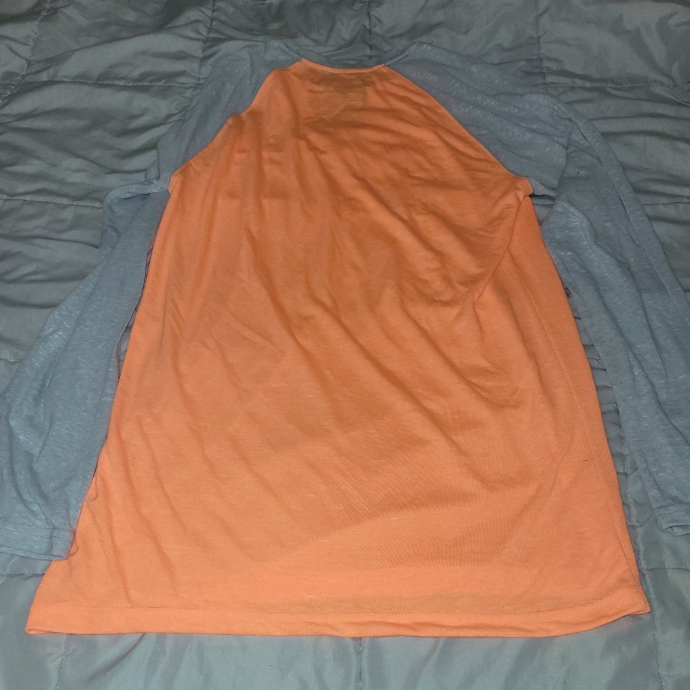 Hurley Buckle Orange/ Gray  Men's Medium Long sleeve shirt - Picture 7 of 7